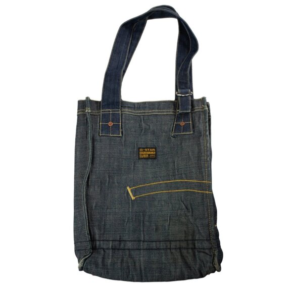 G Star Original Raw Denim Tote Bag / OS - Picture 1 of 8